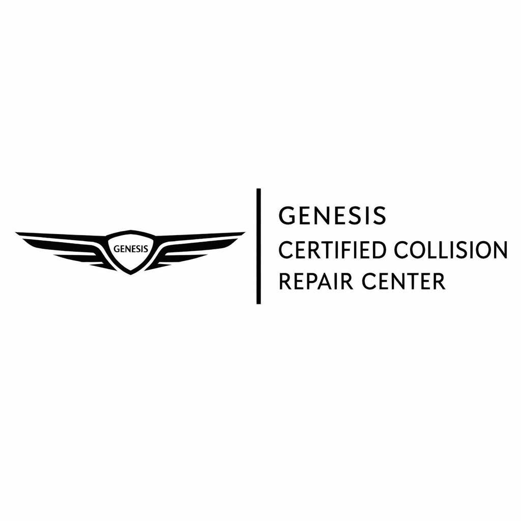Genesis certified collision center logo