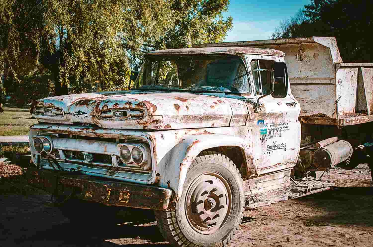 how to repair rust on a truck