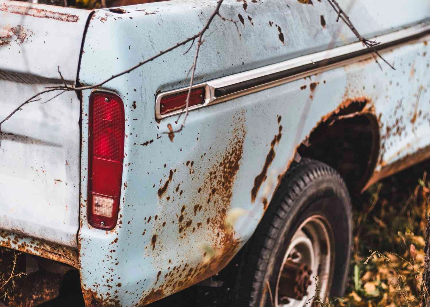 how to repair rust on a truck
